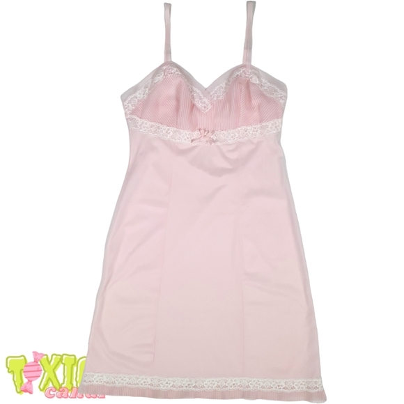 St. Michael (Marks & Spencer) Dresses & Skirts - 💗 Vintage Night Slip Dress  🤍 Pink 🤍 Babydoll 🤍 Coquette 🤍  Kinderwhore 💗